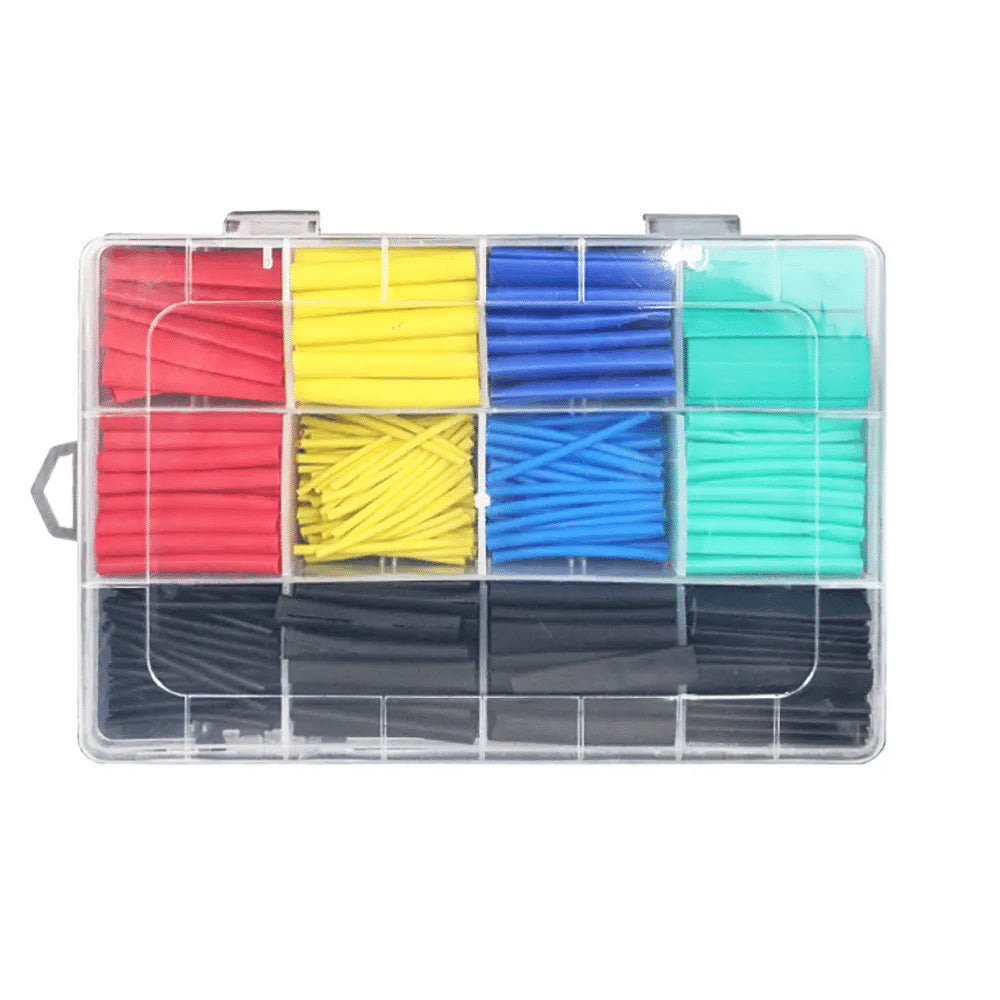 Juego Tubería Termocontráctil Variados Colores 530 Piezas