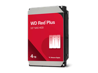 WD Disco Duro interno 4TB Red Plus 128mb 5400rpmÿ NAS
