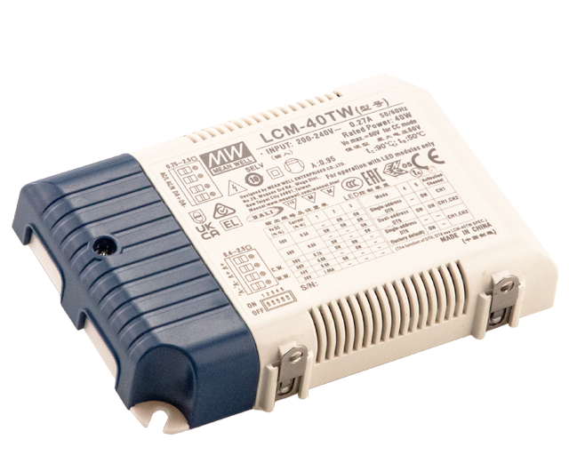 Driver LED plástico corriente PFC opcional DALI DALI-2 40W LCM-40 - EO - Módulo EnOcean
