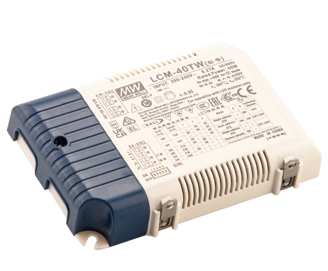 Driver LED plástico corriente PFC opcional DALI DALI-2 40W LCM-40 - SVA - Silvair (a pedido)