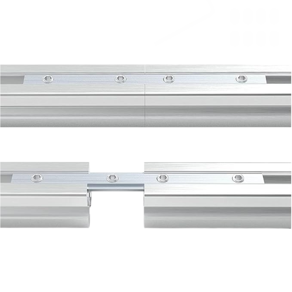 Unión recta perfiles estructurales 30x30 (Pack 2 und)
