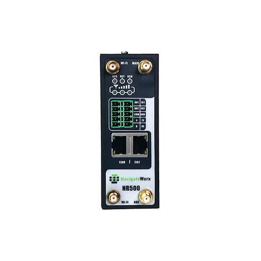 Router 4G estándar Industrial Navigateworx NR500-S4G certificado SUBTEL - Equipado con WIFI+GPS