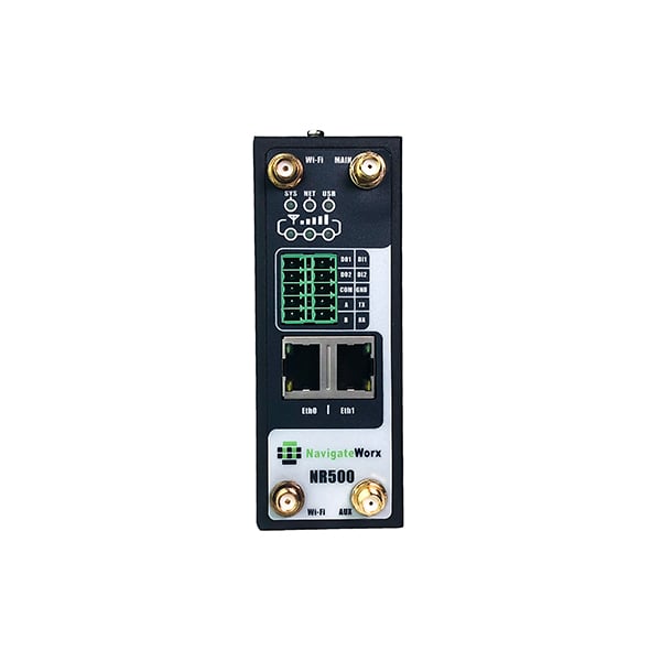 Router 4G estándar Industrial Navigateworx NR500-S4G certificado SUBTEL - Equipado con WIFI