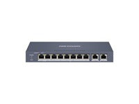 HIK Switch 8 Puertos 2 HiPOE + 2 x 10/100 Mbps 45W