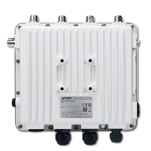 Access Point Outdoor Wi-Fi 7 Dual Band 5100Mbps PLANET WDAP-5100BE IP67 PoE+