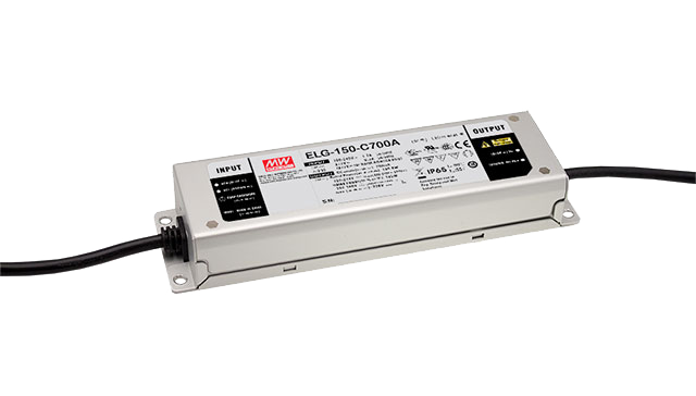 Driver LED carcasa metálica corriente PFC opcional DALI150W ELG-150-C - 1750mA - Fija