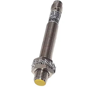 Sensor Inductivo M8 rasante, 1mm distancia medición serie I8 - PNP conector M8 [1NA]