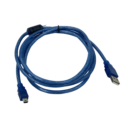USBABM5 Cable USB 2.0 de 1,8 metros, conector A macho de 5 pines a mini B macho, 180 cm, con filtro