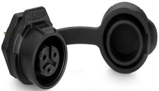 Conector Serie LP-12 Hembra 3 Pines Socket Soldar CNLINKO