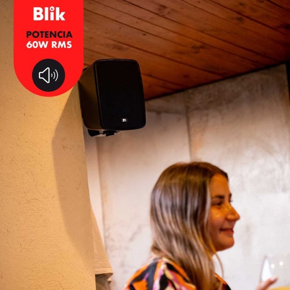 Altavoces Pasivos con Conectividad Bluetooth Blik Fidelity 60W Color Negro