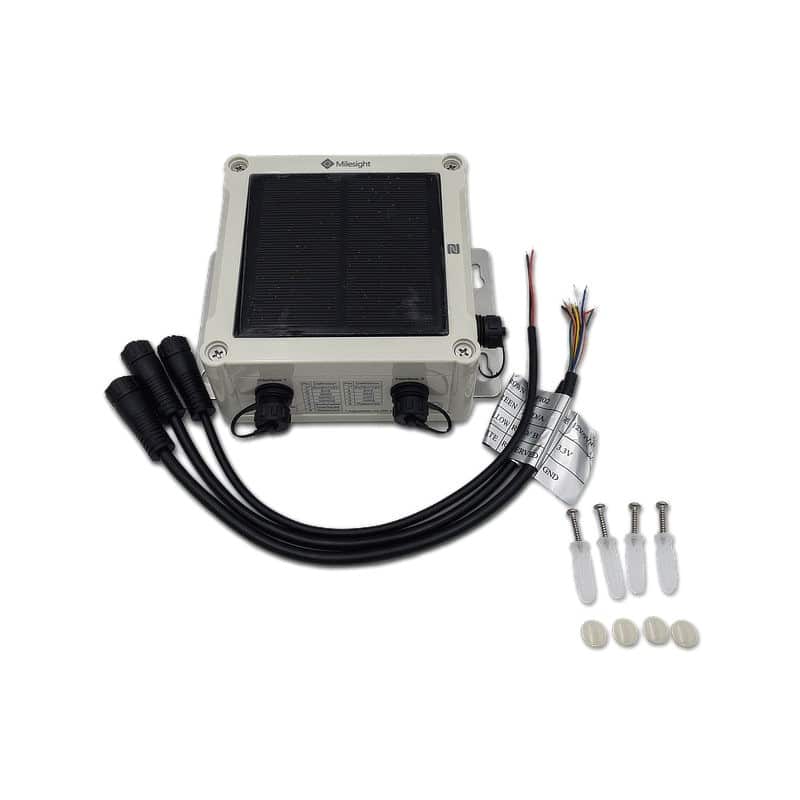 Dispositivo gestor LoRaWAN para IoT certificado IP67 con múltiples puertos de comunicación GPIO/AI RS232/485 – Milesight UC501-915M
