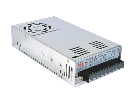 Fuente de poder Gabinete PFC 200W 4 Salidas QP-200 - 5V / 15V / 24V / -15V