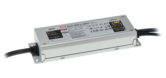 Driver LED metal de potencia DALI-2 200W XLG-200-DA2 - 700mA (comúnmente usado)