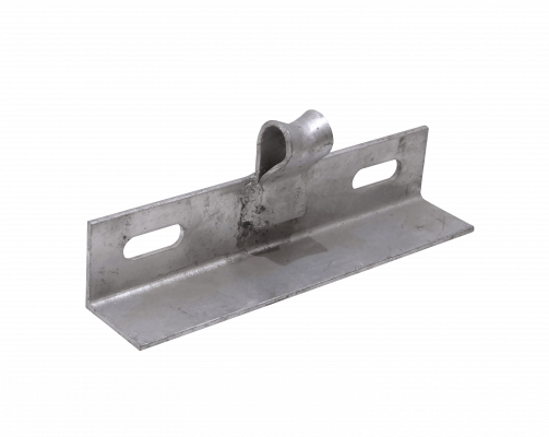 GTL00631. 79x79x6x375mm Riostra Cruceta Terminal de Hierro para Poste