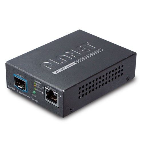 Conversor de medios de cobre 10G/5G/2.5G/1G/100M a 10GBASE-X SFP+