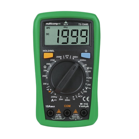 Polímetro Digital Portátil Multicomp Pro 72-13440