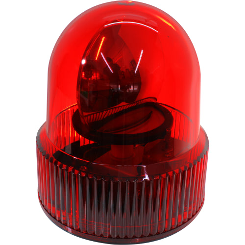 Baliza rotativa diámetro 120mm serie TRM - Rojo - 110VAC