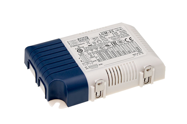 Driver LED plástico corriente PFC opcional DALI DALI-2 de 25W LCM-25 - KN - KNX