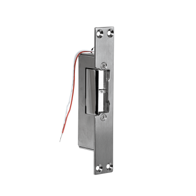 UA-LOCK-NO8 UI Cerradura eléctrica para apertura/control de acceso, capacidad de 227 kg, profundidad de 8 mm, alimentación 12 VDC y consumo de 200 mA
