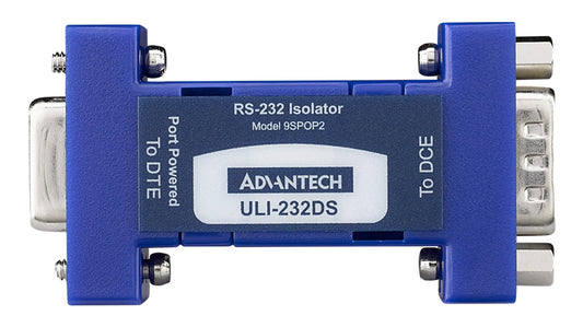 Aislador en serie, señales de datos RS-232, DB9 F, DB9 M, alimentado por puerto