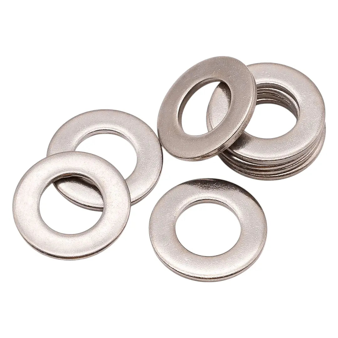 Arandelas lisas combinadas con arandelas de resorte material Acero inoxidable