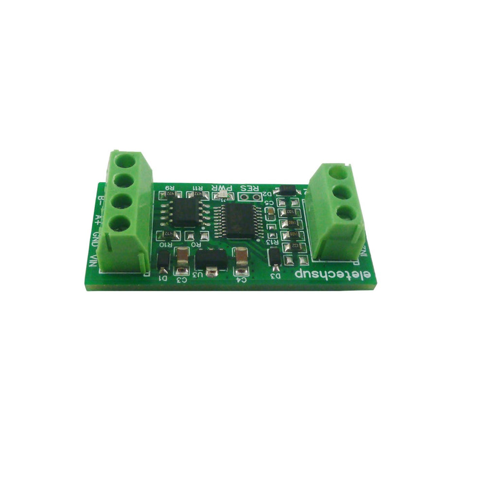 Interfaz Modbus RTU RS485 con Capacidad para 2 Canales de Entrada de Señal 0/4 a 20mA