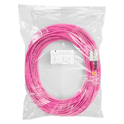 JF4CC50. LSZH 50mt SC-SC OM4 MultiModo MM Duplex Jumper Fibra 50/125um 3mm