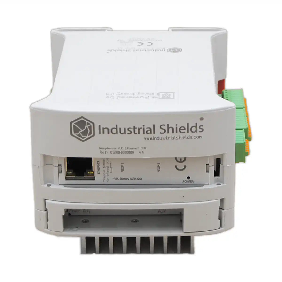Controlador Programable Raspberry Pi Pasarela CPU con Sistema de Alimentación Ininterrumpida y Doble Puerto Ethernet