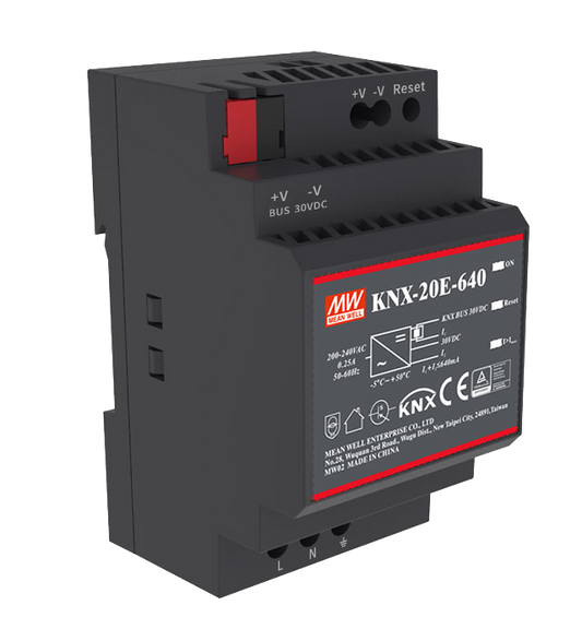 Fuente de poder riel DIN KNX 40W