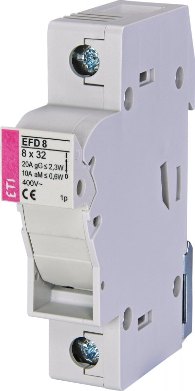 Base portafusible 8x32mm  ETI - 3 Polos
