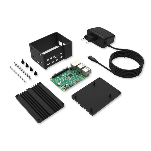 Compute Module 4 Kit (Raspberry Pi CM4 Kit) — enchufe EU - Sin CM4 (solo base)