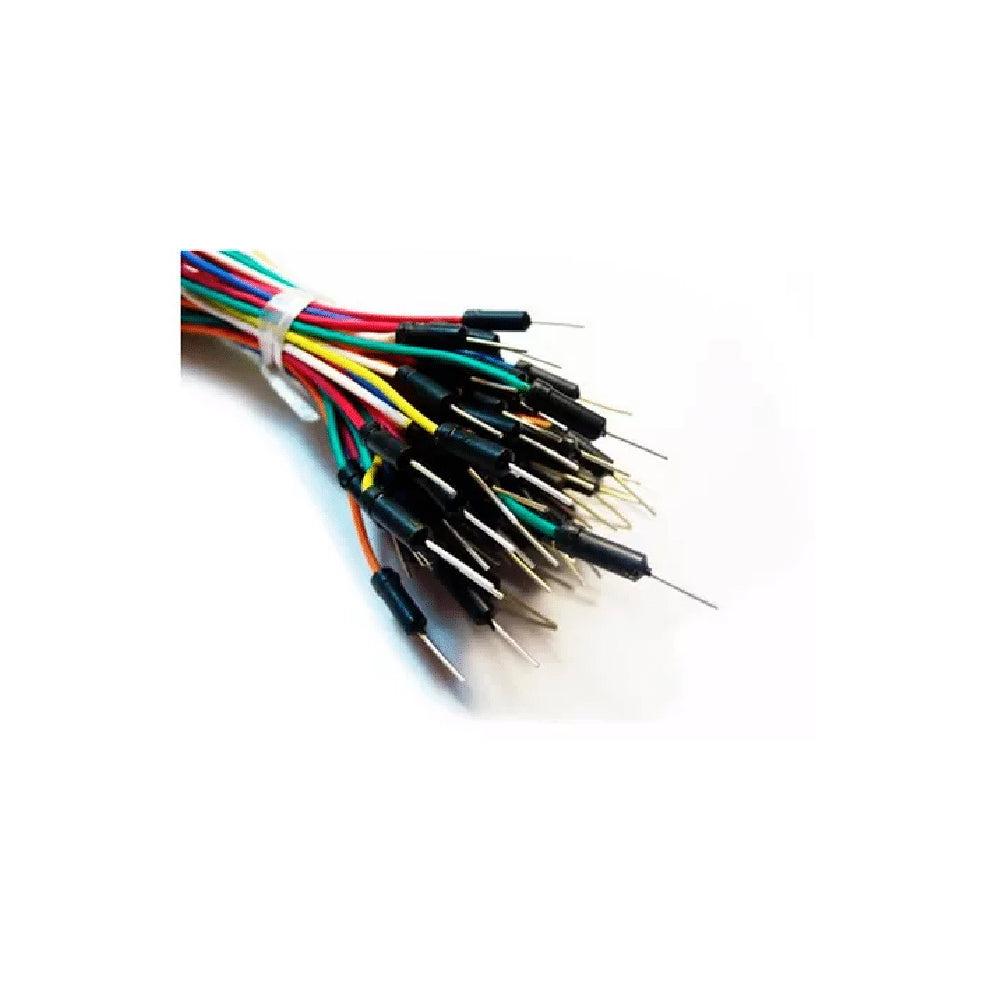 Conectores Dupont para Protoboard Macho/Macho 30 Piezas