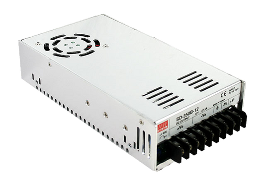 Conversor DC-DC Gabinete 350W SD-350 - 72 a 144VDC - 12V
