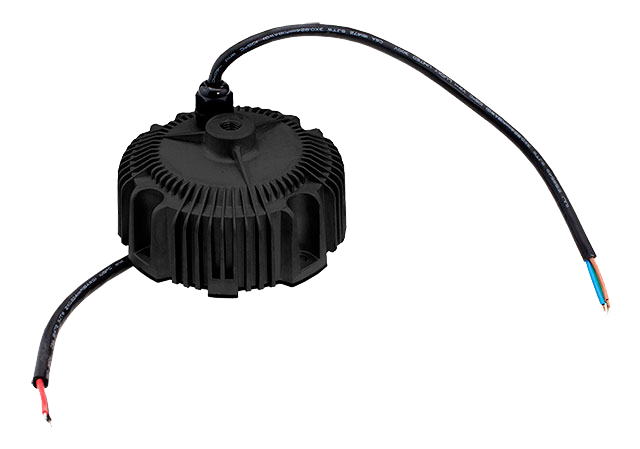 Driver LED carcasa circular 100W HBG-100 - 1.6A - Fija