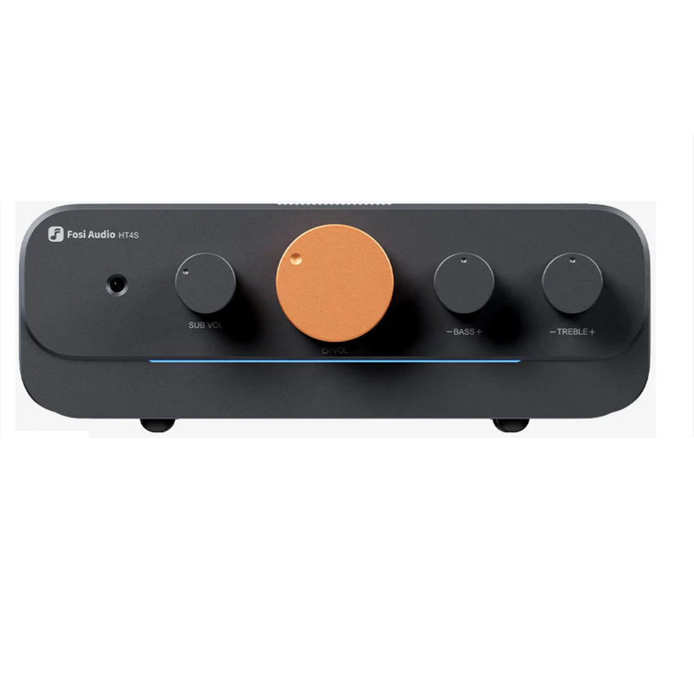 Amplificador de Sonido con Conectividad Bluetooth 5 de 5 Canales/4+Subwoofer – Fosi Audio HT4S