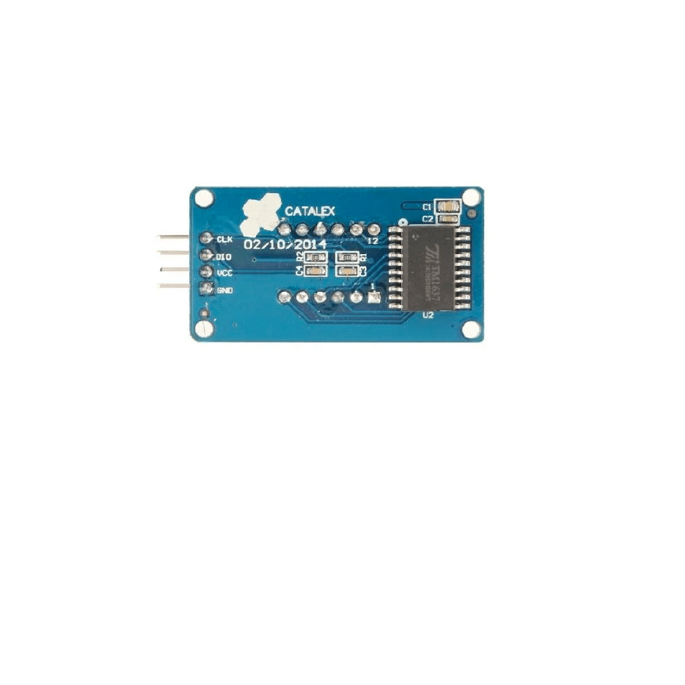 Unidad de Visualización con 7 Segmentos de 4 Dígitos modelo TM1637