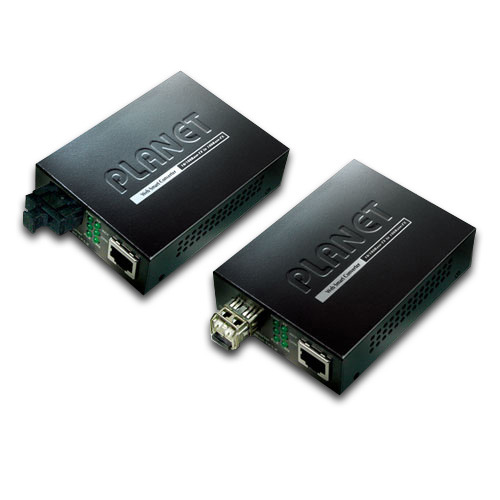 Conversor de medios gestionado web 10/100Base-TX a 100Base-FX (SFP) (Descontinuado)