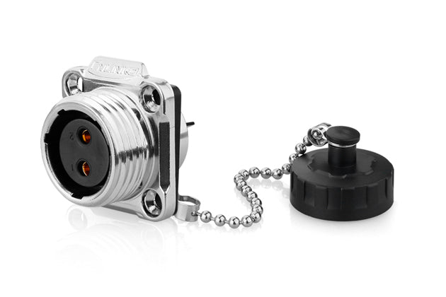 Conector Serie YW-20 Hembra 2 Pines Socket Soldar CNLINKO