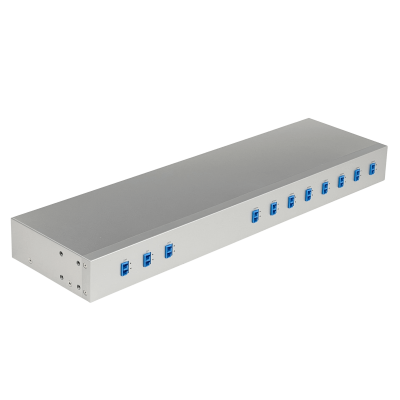 DEMU-8. UI MuxDemux8 LC/UPC 1450-1590nm 1-COM 1-MON Demultiplexor UACC-CWDM-8