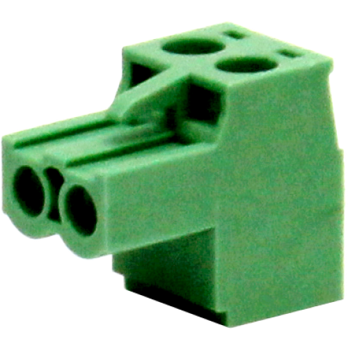 Bornera volante acoplable para uso en conjunto caja CPME paso 5mm BR17 - Push in - 4 vías - Caja CPME-DIN22.5-V