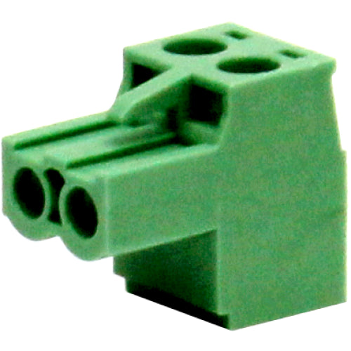 Bornera volante acoplable para uso en conjunto caja CPME paso 5mm BR17 - Push in - 3 vías - Caja CPME-DIN17.5-V