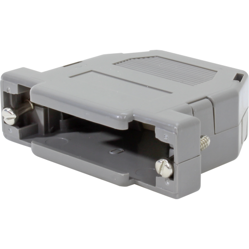 Tapa para conectores DB25 con retención corto - Negro