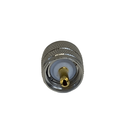 UM1C. UHF Macho RG316 Conector Coaxial para Crimpar CA100 RG174