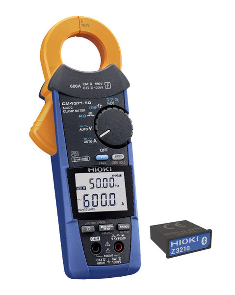 Medidor De Pinza De CA A CC,  600 A Con Adaptador Inalámbrico Z3210, De -25 °C a 65 °C