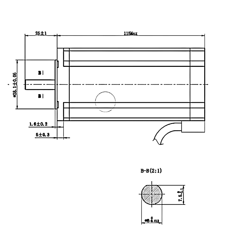 Conjunto de motor paso a paso Nema 23 de 3,2 Nm más controlador
