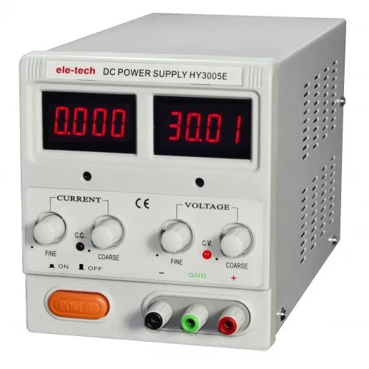 Dispositivo de Alimentación Eléctrica Ajustable digitalmente entre 0 y 30V/5Amp