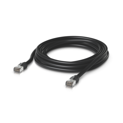 NOP-5 UBIQUITI 5 metros Negro F/UTP Categoría 5e Cable de Parcheo para Exterior UACC-Cable-Patch-Outdoor-5M-BK