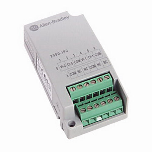 Micro8000 I/O Module, 2 Channel Voltage/Current Analog Inputs, 0-10 Volt, 0-20 mA, 12 Bits