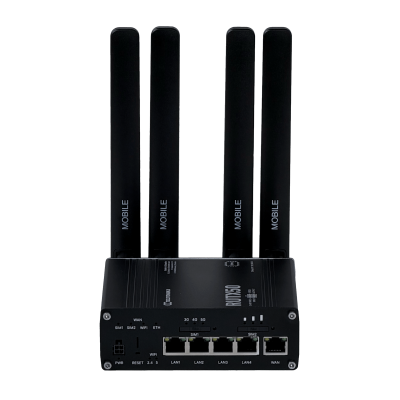 RUTX50 TELTONIKA 5G/LTE Doble-SIM 5-1000 2,4/5GHz 5-SMA 2-RPSMA Industrial USB
