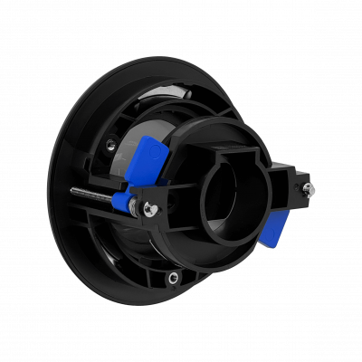FMUBSB. UI Soporte de techo empotrado negro con burbuja ahumada para UVC-G5-Dome-Ultra
